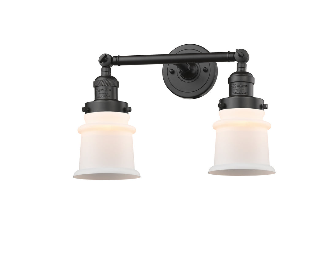 Innovations Franklin Restoration 208L-OB-G181S-LED Bath Vanity Light 6 in. wide - Oil Rubbed Bronze