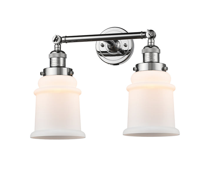 Innovations Franklin Restoration 208L-PC-G181-LED Bath Vanity Light 6 in. wide - Polished Chrome