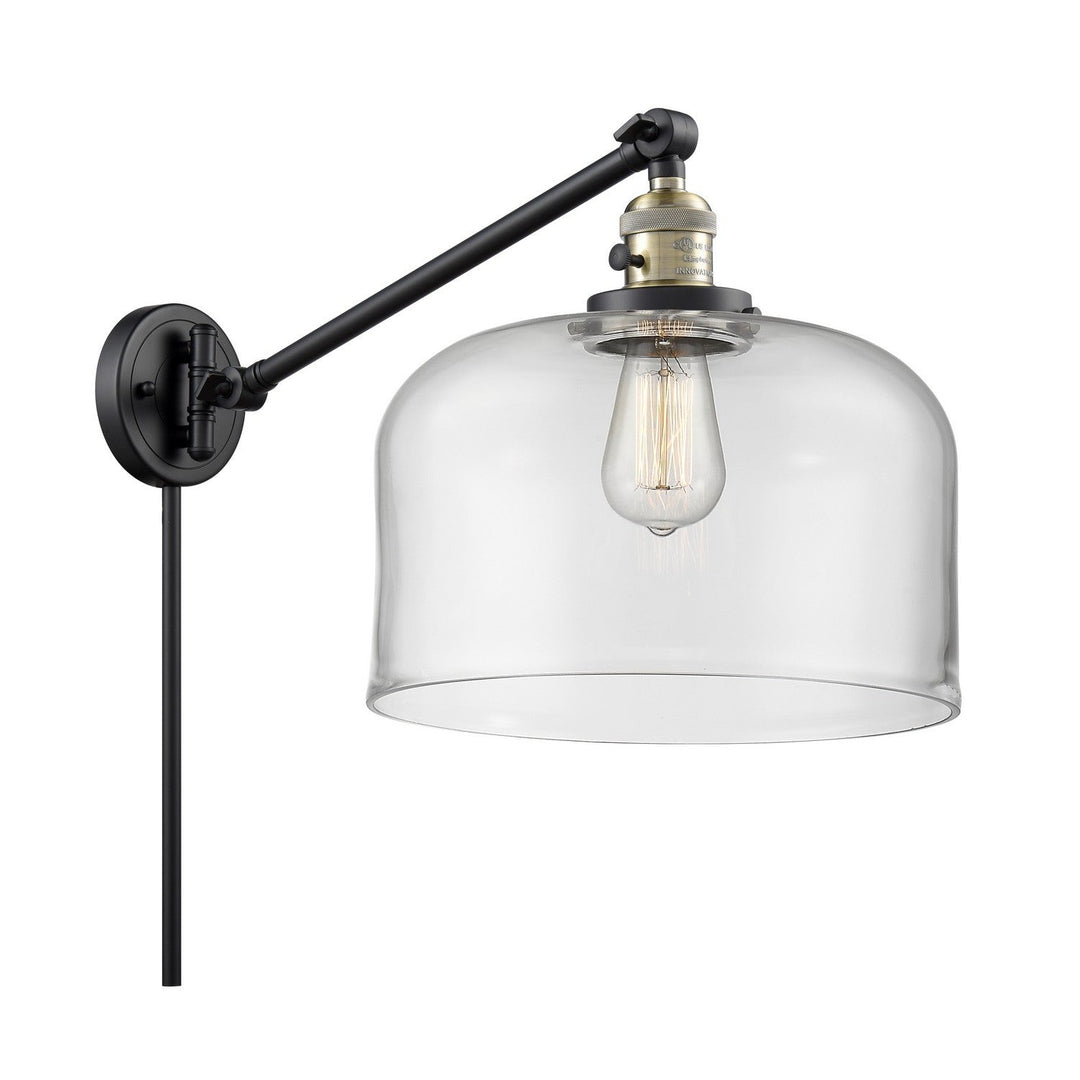 Innovations Franklin Restoration 237-BAB-G72-L-LED Wall Light - Black Antique Brass