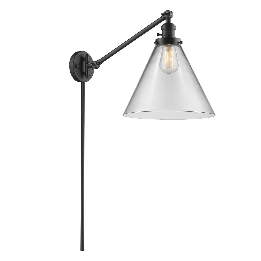 Innovations Franklin Restoration 237-OB-G42-L-LED Wall Light - Oil Rubbed Bronze