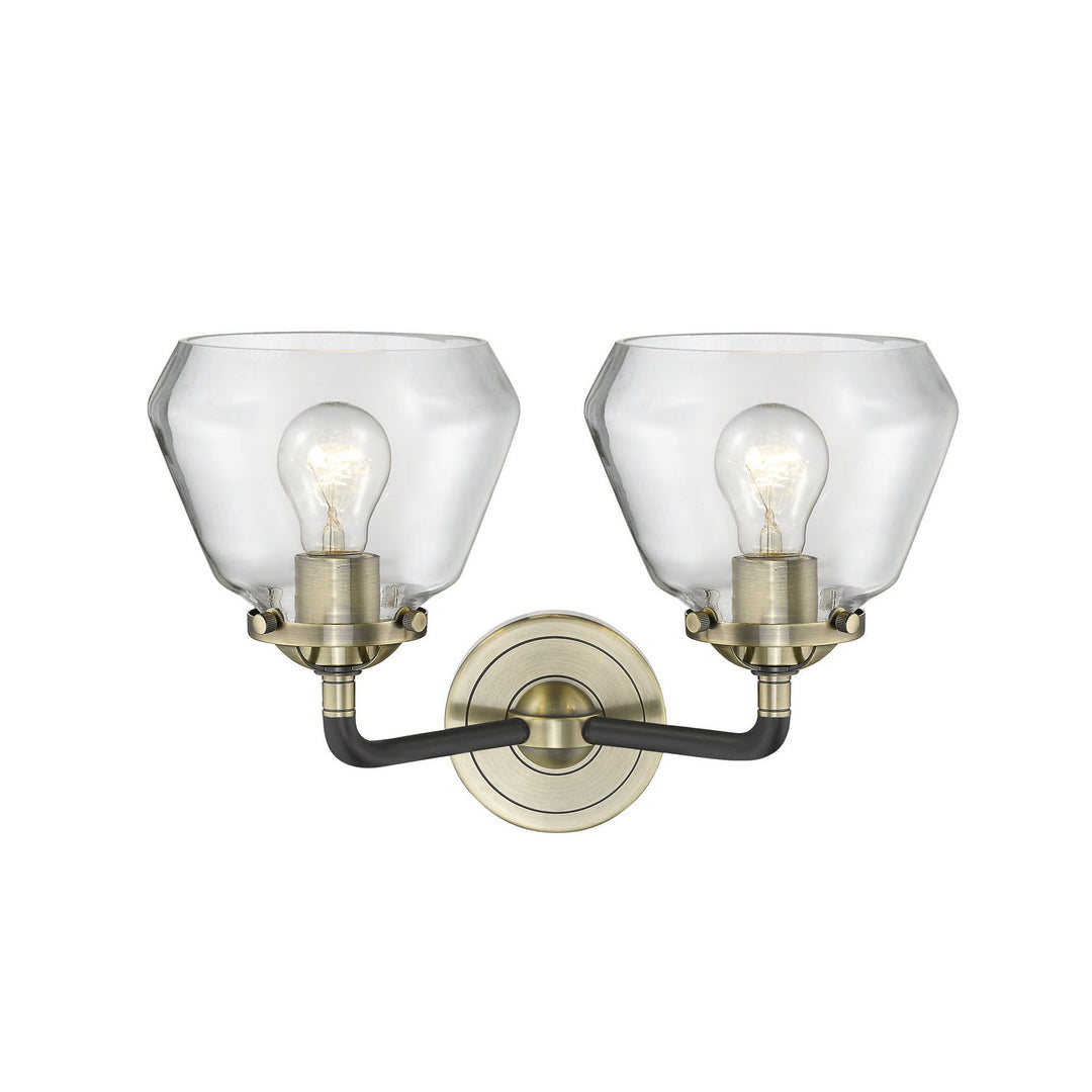 Innovations Nouveau 284-2W-BAB-G172 Bath Vanity Light 15 in. wide - Black Antique Brass