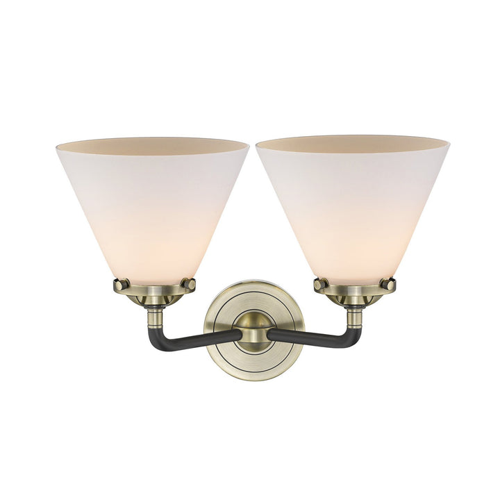 Innovations Nouveau 284-2W-BAB-G41 Bath Vanity Light 16 in. wide - Black Antique Brass