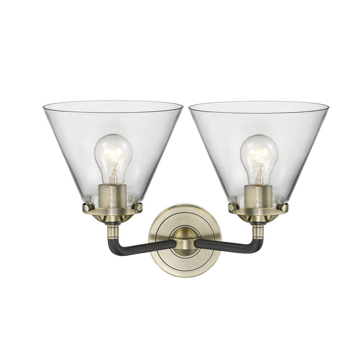 Innovations Nouveau 284-2W-BAB-G42 Bath Vanity Light 16 in. wide - Black Antique Brass