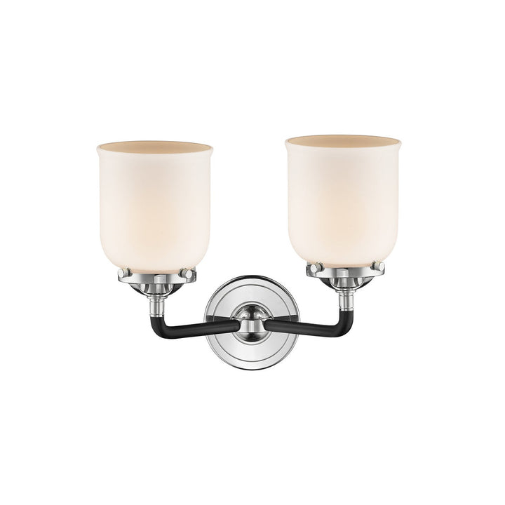 Innovations Nouveau 284-2W-BPN-G51 Bath Vanity Light 13 in. wide - Black Polished Nickel