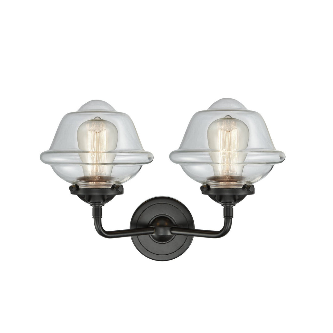 Innovations Nouveau 284-2W-OB-G532-LED Bath Vanity Light 16 in. wide - Oil Rubbed Bronze