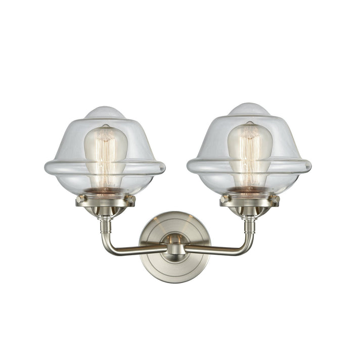 Innovations Nouveau 284-2W-SN-G532 Bath Vanity Light 16 in. wide - Brushed Satin Nickel