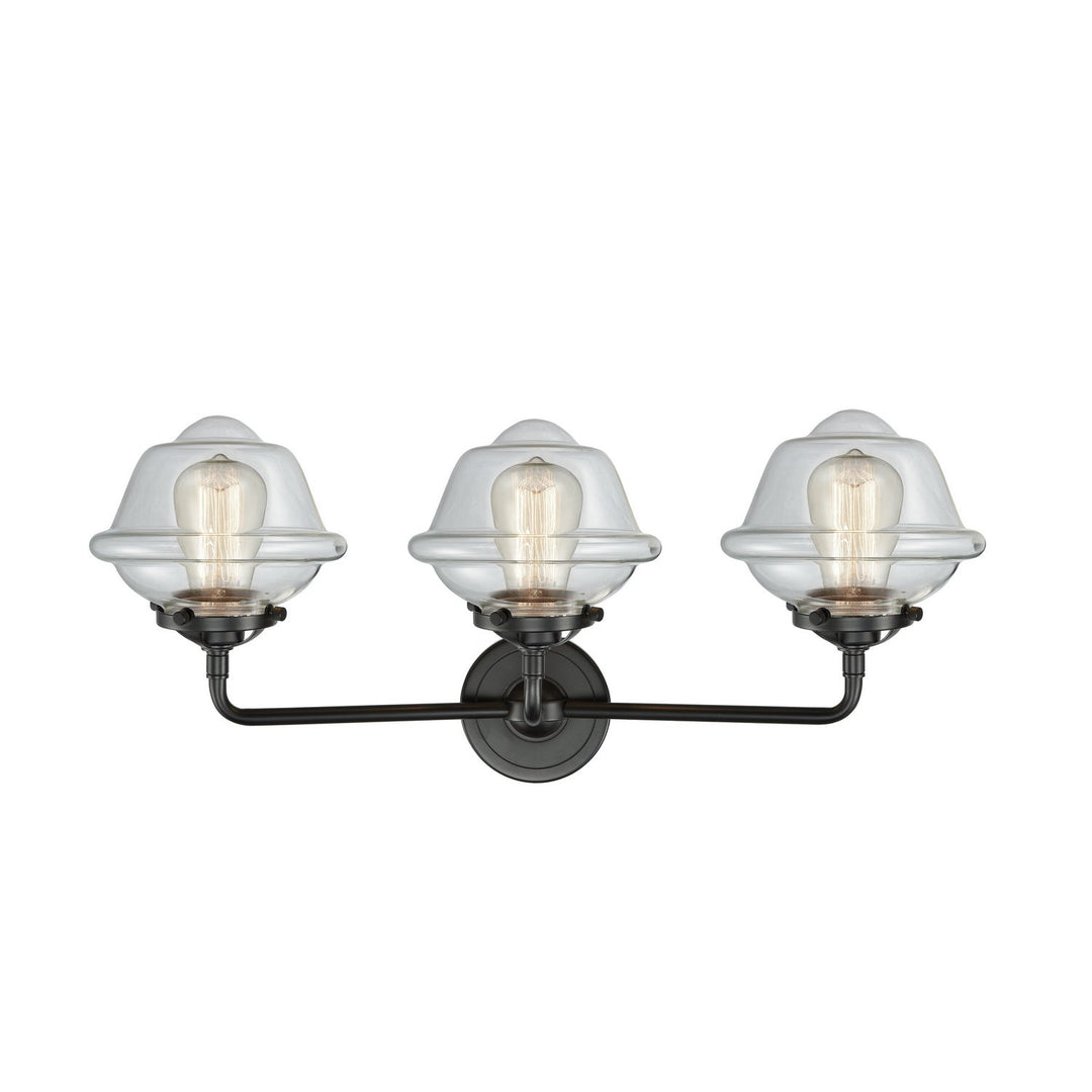 Innovations Nouveau 284-3W-OB-G532-LED Bath Vanity Light 26 in. wide - Oil Rubbed Bronze