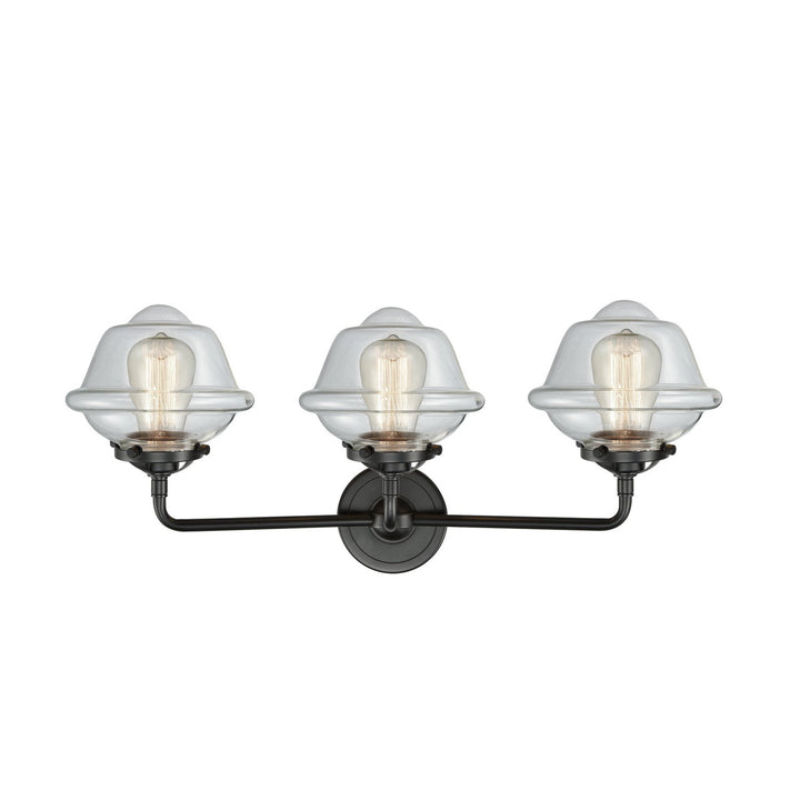Innovations Nouveau 284-3W-OB-G532-LED Bath Vanity Light 26 in. wide - Oil Rubbed Bronze