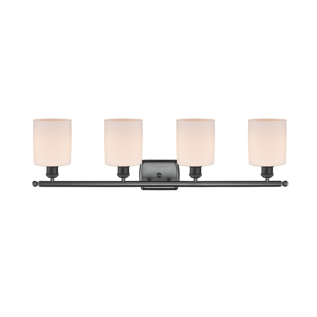 Innovations Ballston 516-4W-BK-G111-LED Bath Vanity Light 36 in. wide - Matte Black