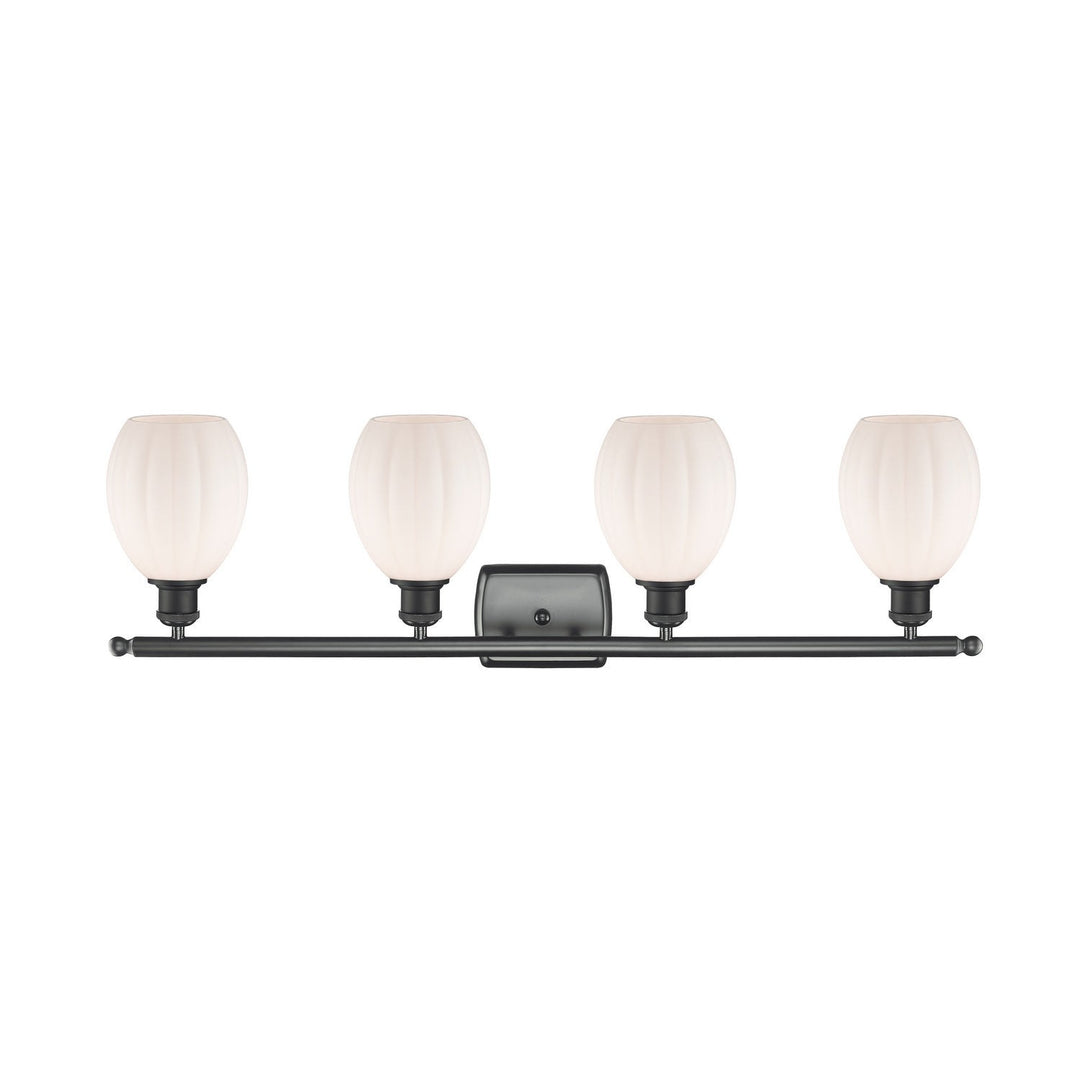 Innovations Ballston 516-4W-BK-G81-LED Bath Vanity Light 36 in. wide - Matte Black