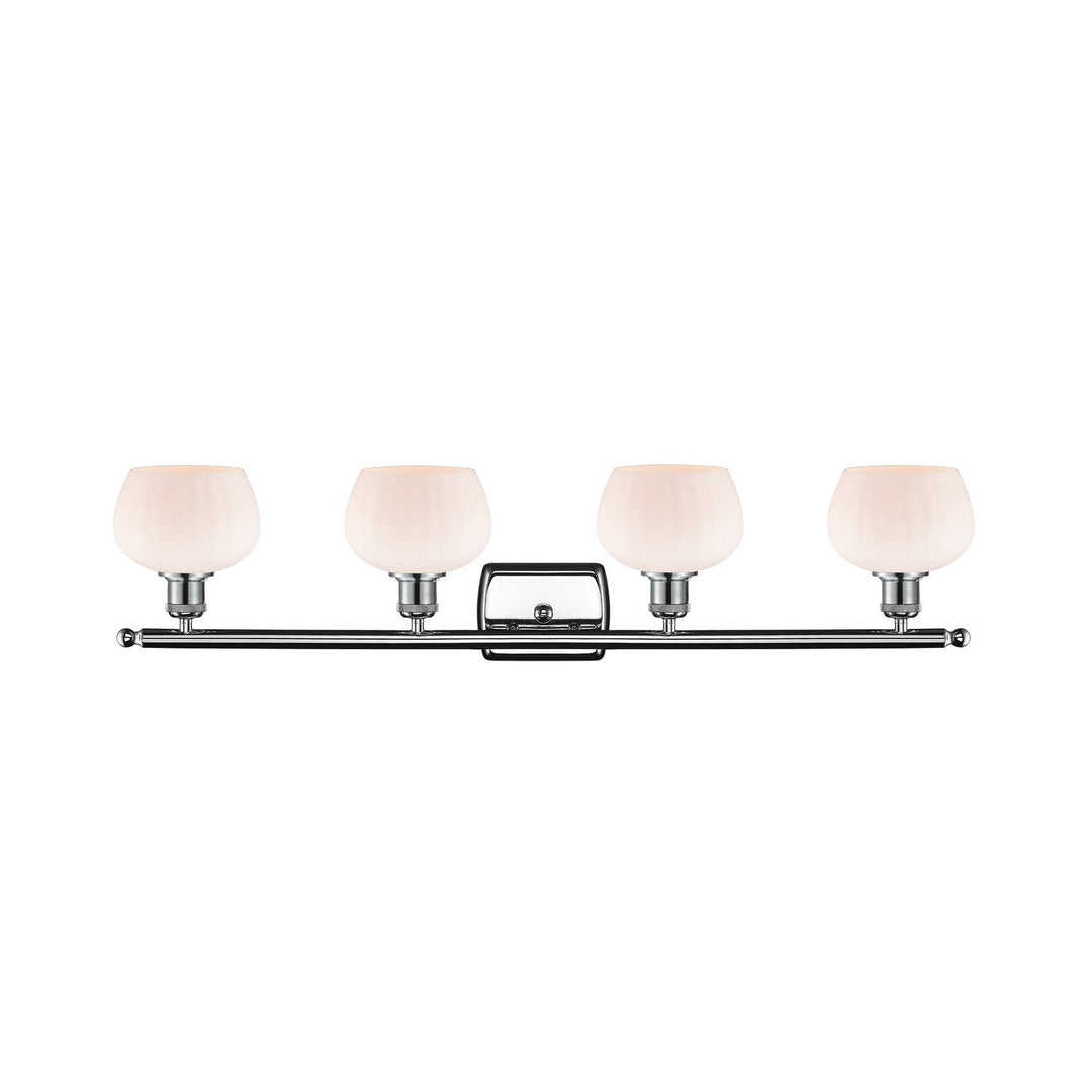 Innovations Ballston 516-4W-PC-G91 Bath Vanity Light 36 in. wide - Polished Chrome