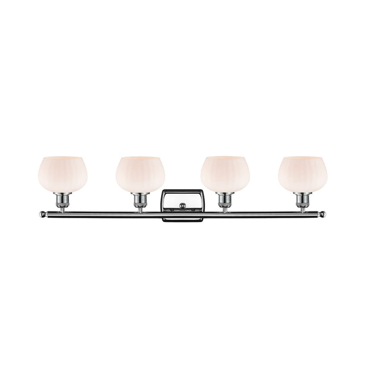 Innovations Ballston 516-4W-PC-G91 Bath Vanity Light 36 in. wide - Polished Chrome