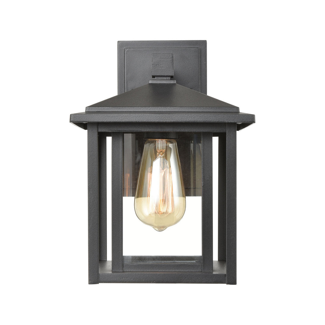 Elk Lighting 87130/1  Solitude Outdoor Matte Black