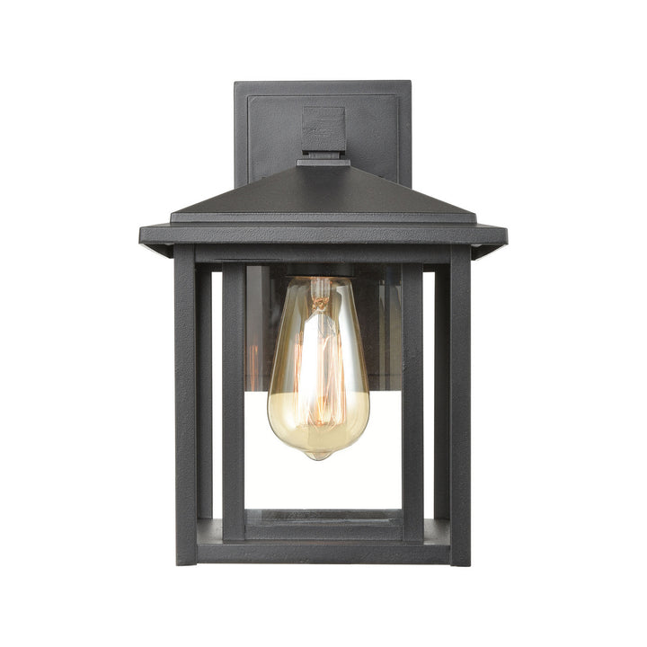 Elk Lighting 87130/1  Solitude Outdoor Matte Black
