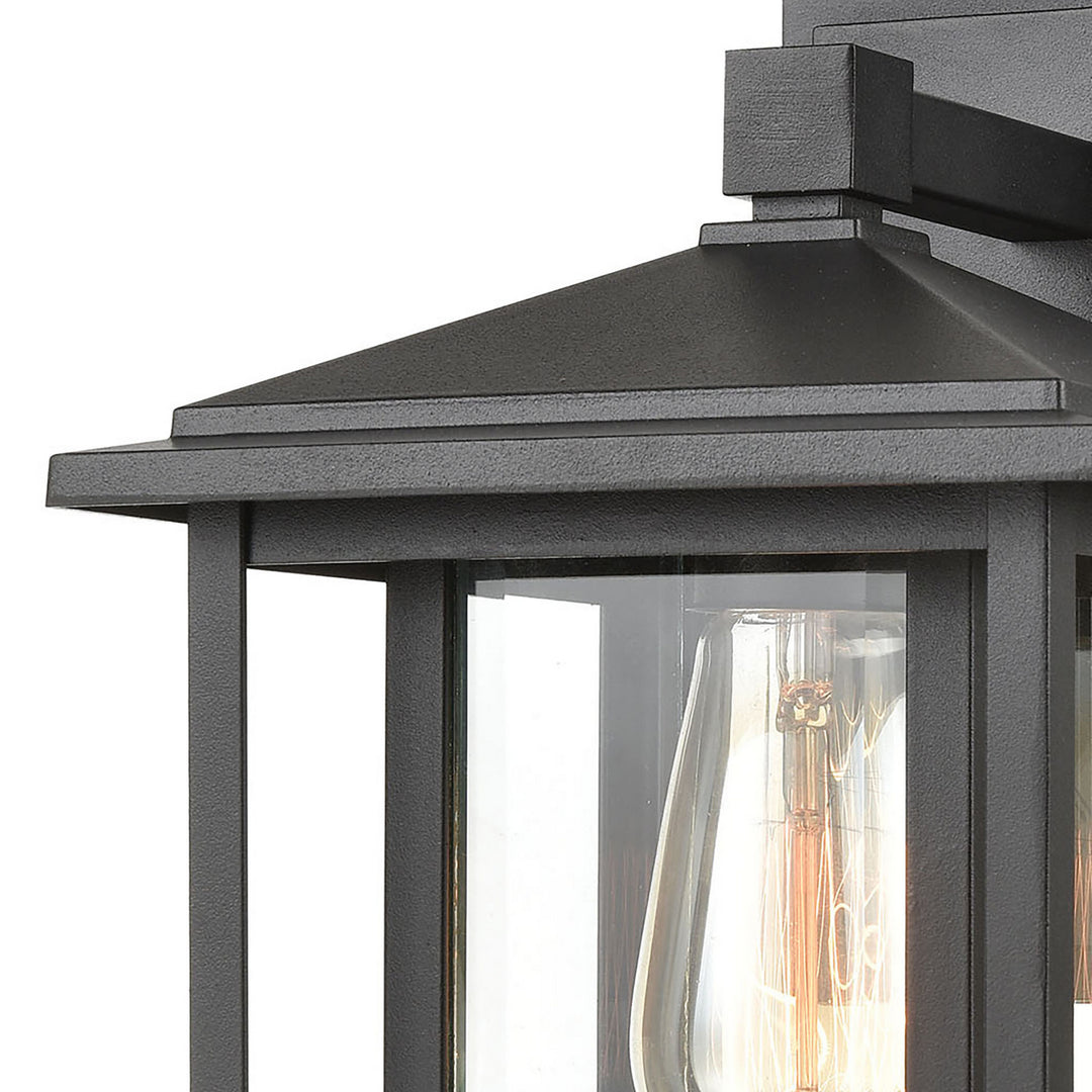 Elk Lighting 87130/1  Solitude Outdoor Matte Black