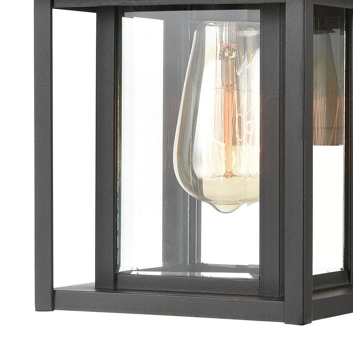Elk Lighting 87130/1  Solitude Outdoor Matte Black