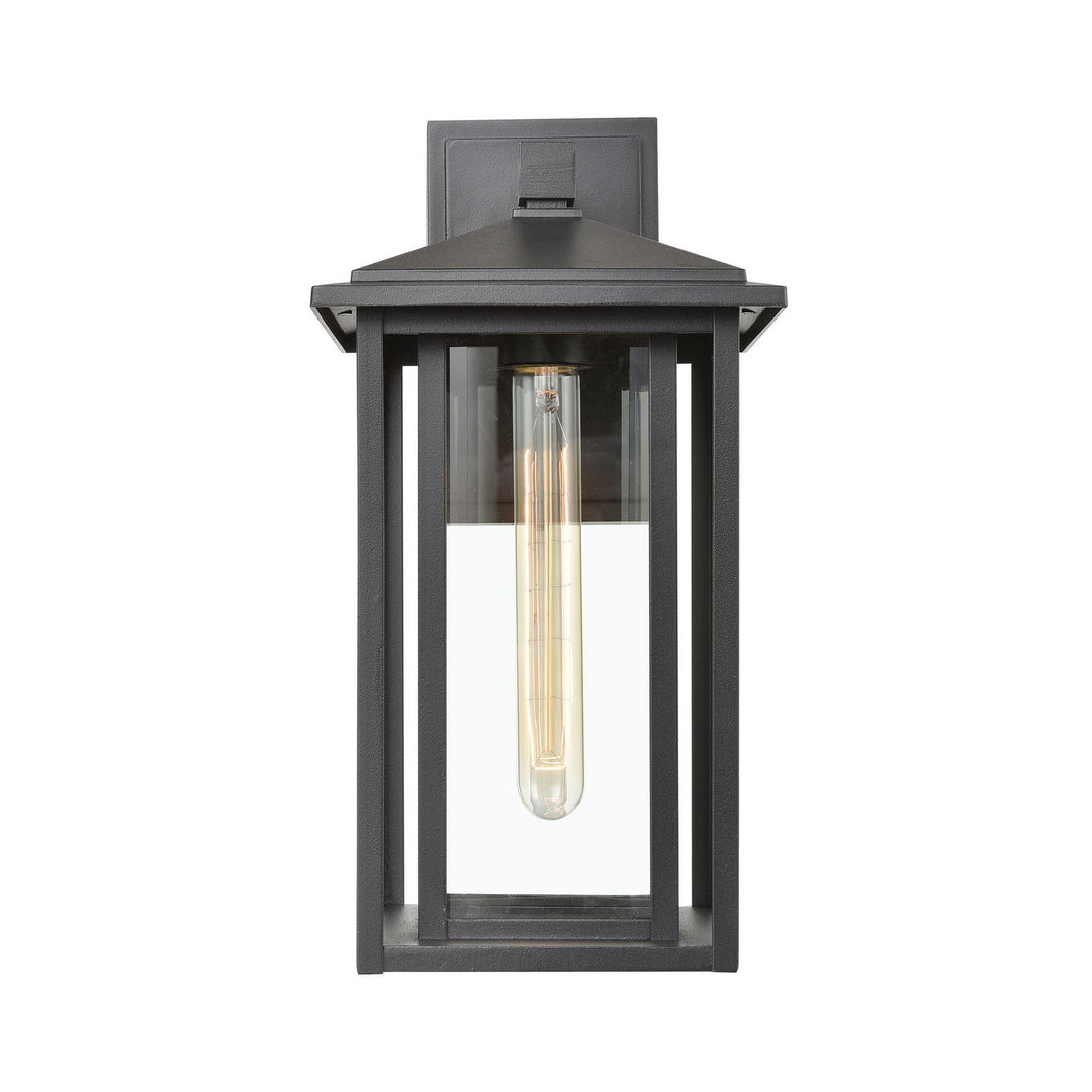 Elk Lighting 87133/1  Solitude Outdoor Matte Black