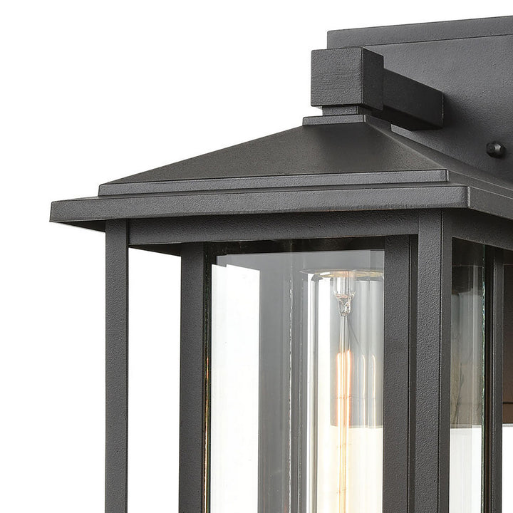 Elk Lighting 87133/1  Solitude Outdoor Matte Black
