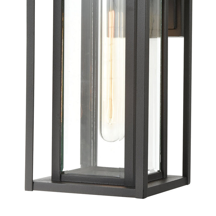 Elk Lighting 87133/1  Solitude Outdoor Matte Black