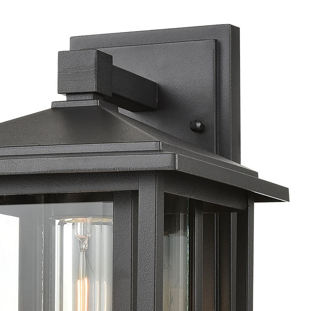 Elk Lighting 87133/1  Solitude Outdoor Matte Black