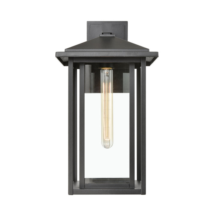 Elk Lighting 87134/1  Solitude Outdoor Matte Black