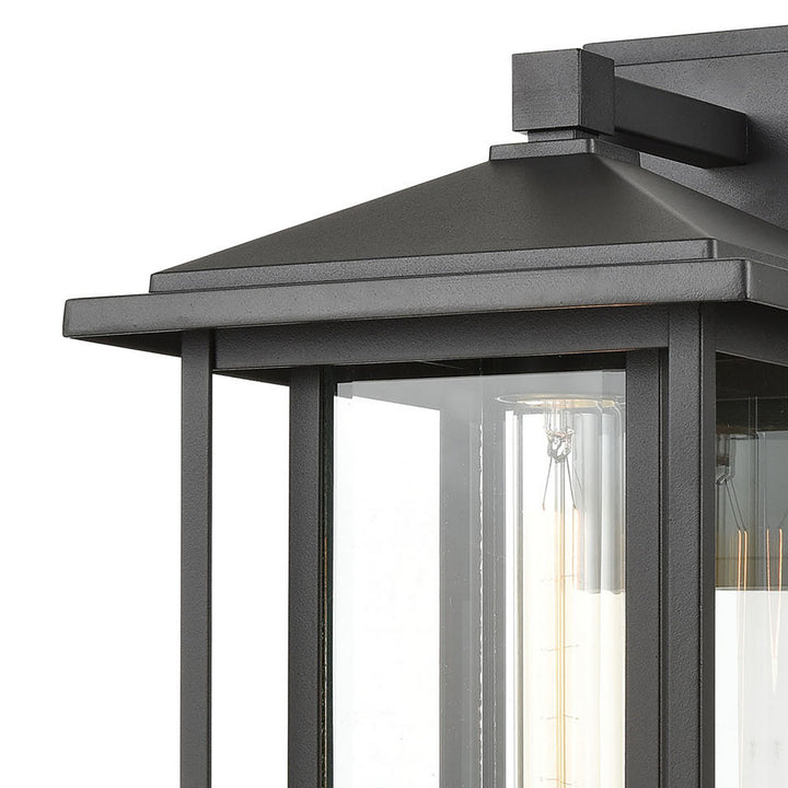Elk Lighting 87134/1  Solitude Outdoor Matte Black
