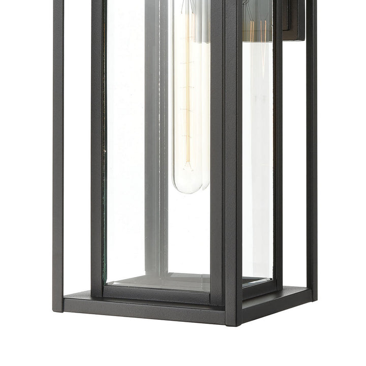 Elk Lighting 87134/1  Solitude Outdoor Matte Black