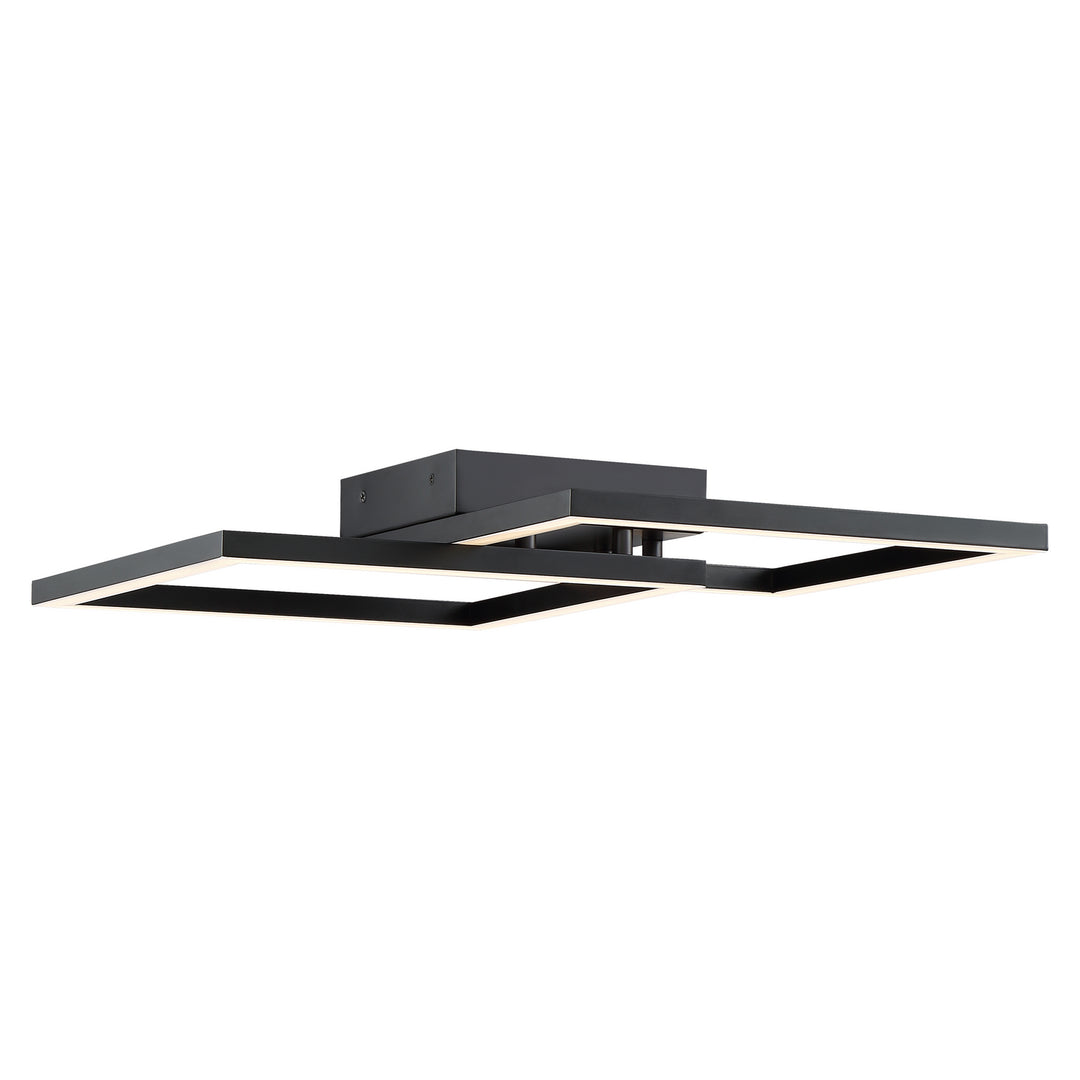 Access Squared 63966LEDD-BL/ACR Ceiling Light - Black