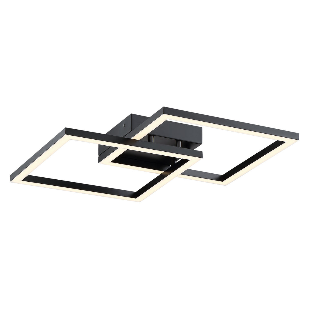 Access Squared 63966LEDD-BL/ACR Ceiling Light - Black