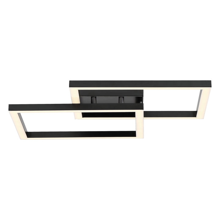 Access Squared 63966LEDD-BL/ACR Ceiling Light - Black