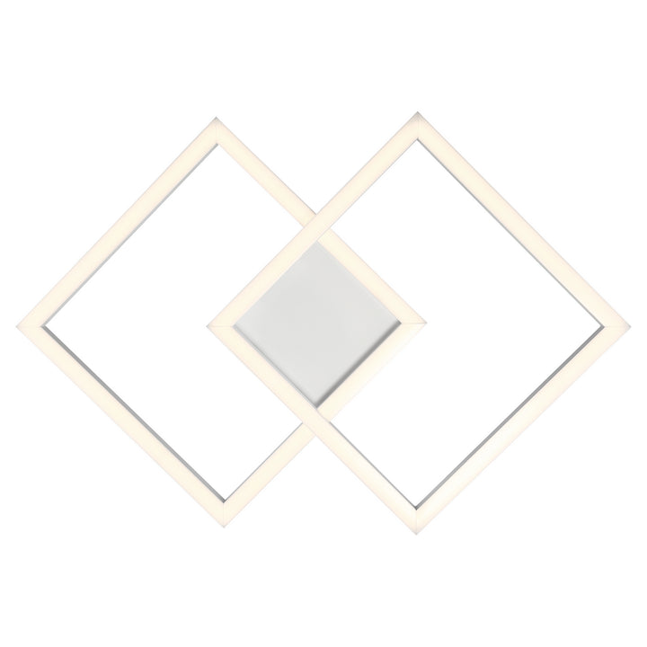 Access Squared 63966LEDD-WH/ACR Ceiling Light - White