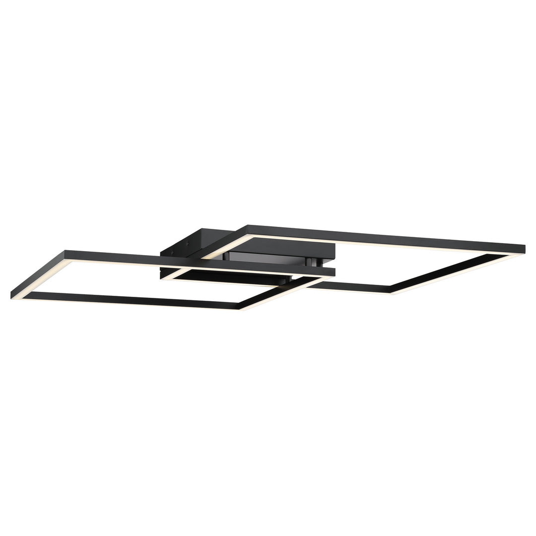 Access Squared 63967LEDD-BL/ACR Ceiling Light - Black