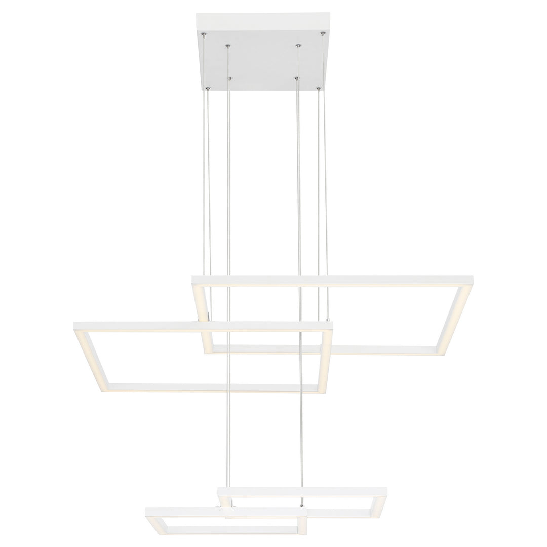 Access Squared 63968LEDD-WH/ACR Pendant Light - White