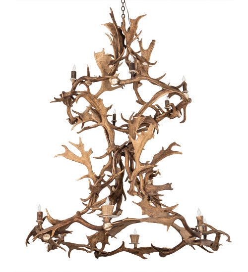 Meyda Tiffany Antlers 212274 Chandelier Light - Bronze