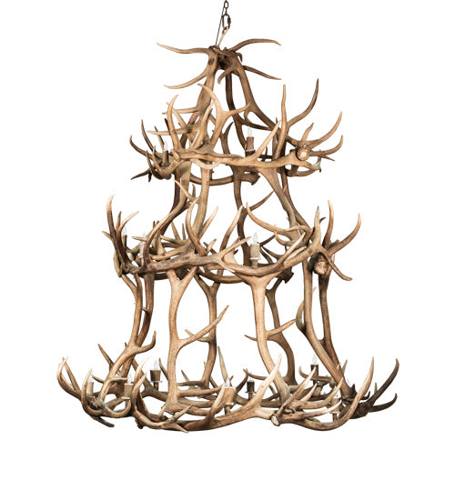 Meyda Tiffany Antlers 212276 Chandelier Light - Verdigris,Copper