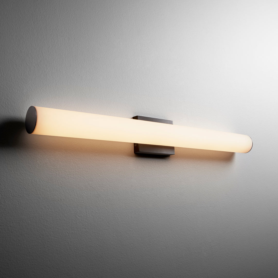 Oxygen Fugit 3-5012-24 Bath Vanity Light 24 in. wide - Satin Nickel