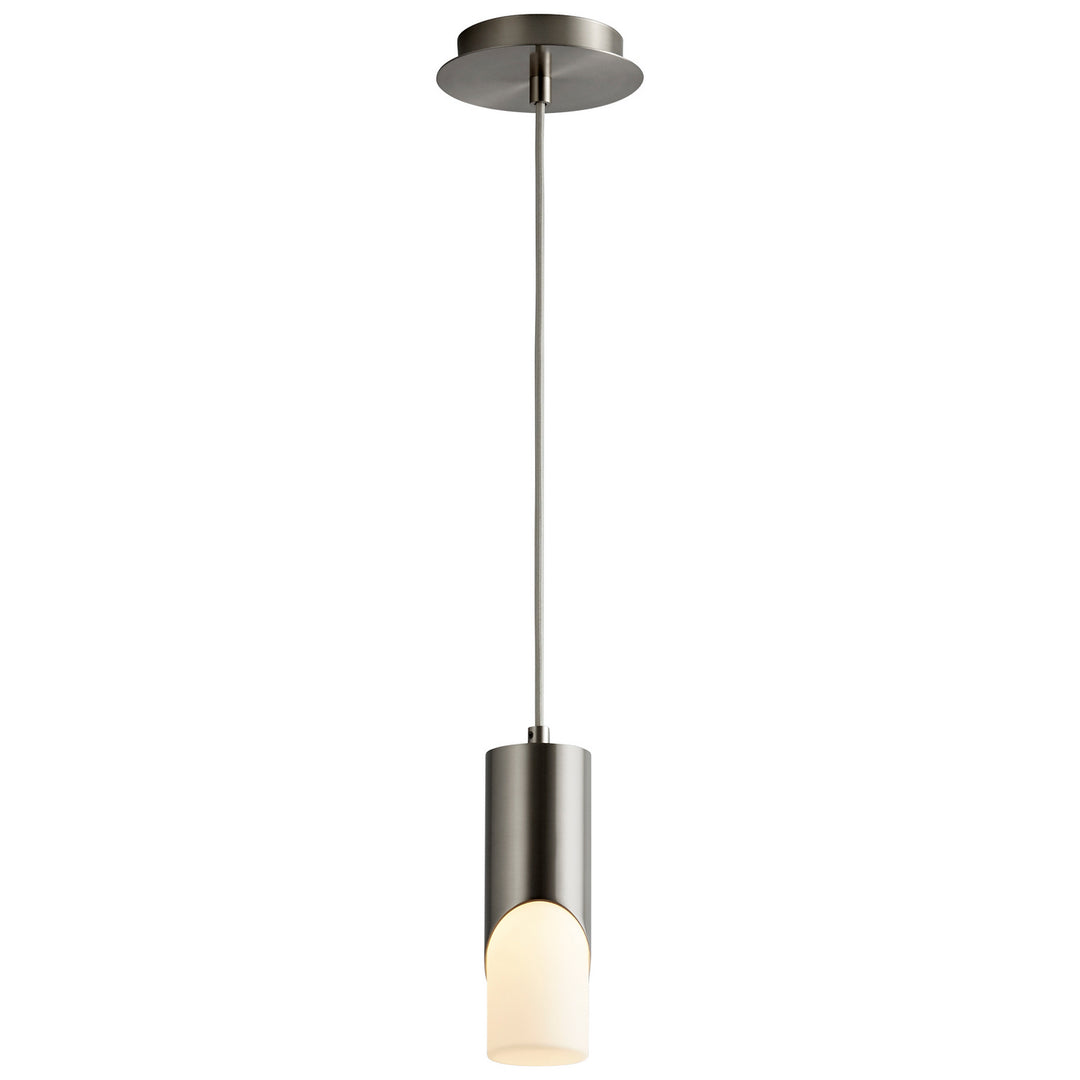 Oxygen Ellipse 3-667-124 Pendant Light - Satin Nickel