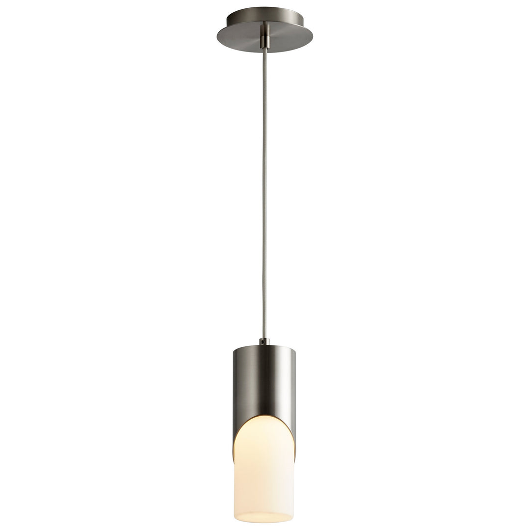 Oxygen Ellipse 3-677-124 Pendant Light - Satin Nickel