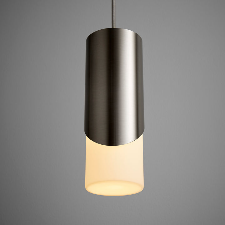 Oxygen Ellipse 3-677-124 Pendant Light - Satin Nickel