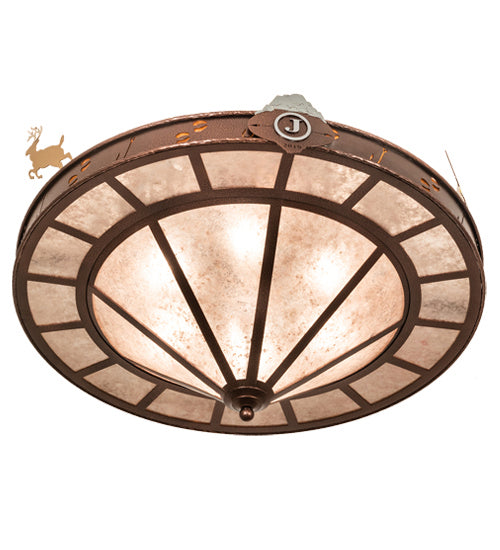 Meyda Tiffany Wildlife 214797 Ceiling Light - Copper Vein