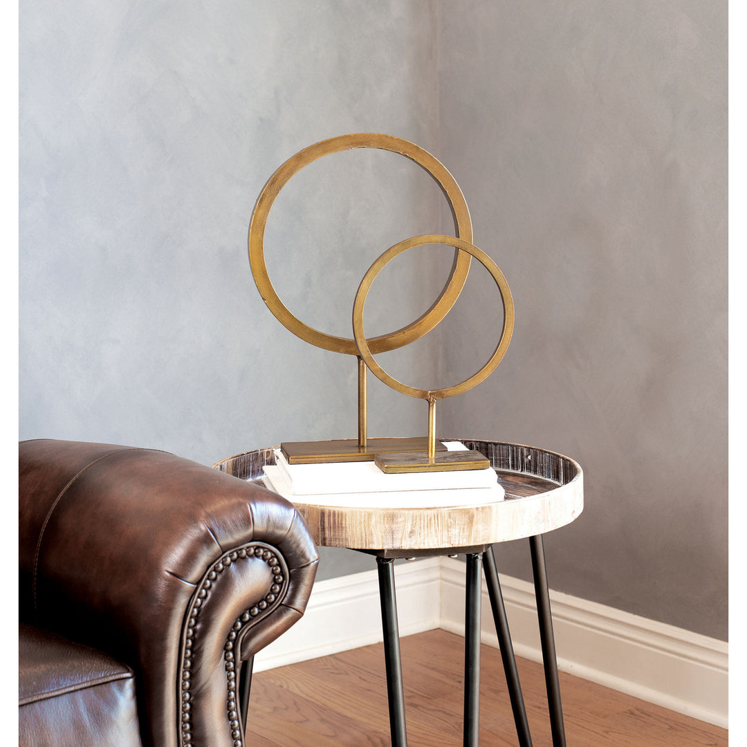 Elk Lighting 015663 Modern Bangle Home Decor Antique Brass