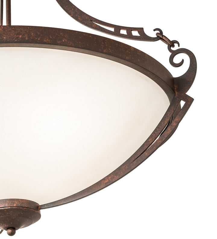Meyda Tiffany Focus 117721 Pendant Light - Rust