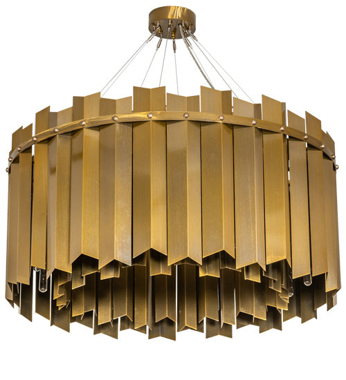 Meyda Tiffany Eldorado 213981 Chandelier Light - Craftsman Brown