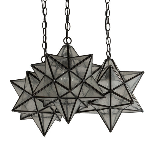 Meyda Tiffany Moravian Star 215080 Pendant Light - Oil Rubbed Bronze