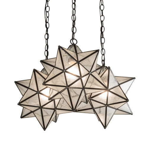 Meyda Tiffany Moravian Star 215080 Pendant Light - Oil Rubbed Bronze