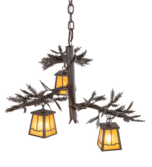 Meyda Tiffany Pine Branch 215312 Chandelier Light - Cafe-Noir