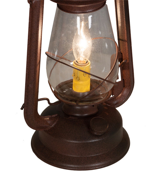 Meyda Tiffany Miners Lantern 216486 Pendant Light - Rust
