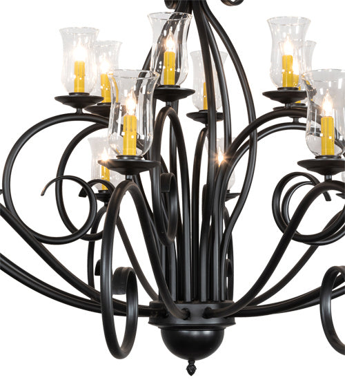 Meyda Tiffany Sienna 217145 Chandelier Light - Antique Copper