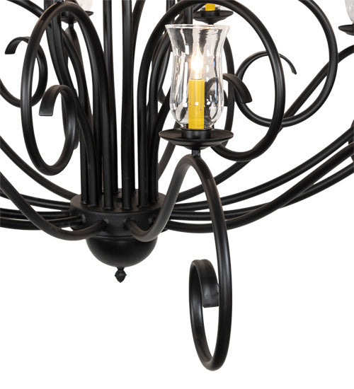 Meyda Tiffany Sienna 217145 Chandelier Light - Antique Copper