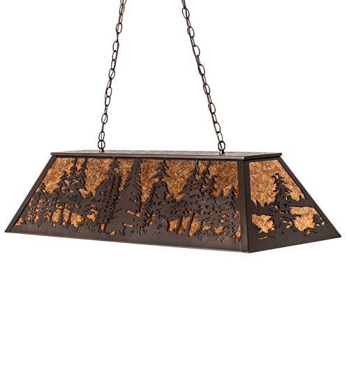 Meyda Tiffany Tall Pines 217916 Pendant Light - Mahogany Bronze